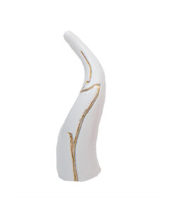 Corno bianco Kintsugi