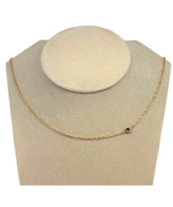 collana zodiaco positivo Ariete argento dorato Caramella