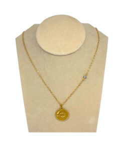 Collana + ciondolo pesci argento dorato caramella gioielli